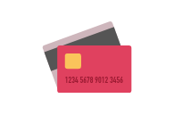 お手持ちのクレジットカードが登録可能