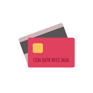 お手持ちのクレジットカードが登録可能